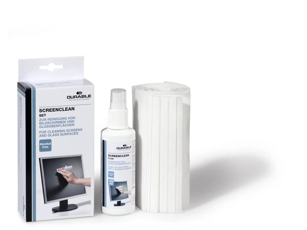 DURABLE Bildschirm-Reinigungs-Set SCREENCLEAN SET (EAN: 4005546501017)