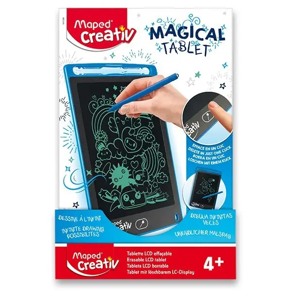 Maped Creativ LCD Schreib- & Maltafel MAGICAL TABLET, blau (EAN: 3154149070398)