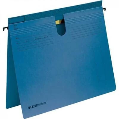 LEITZ SERIE 18 Hängehefter, Manilakarton 250 g/qm, blau (EAN: 4002432303076)