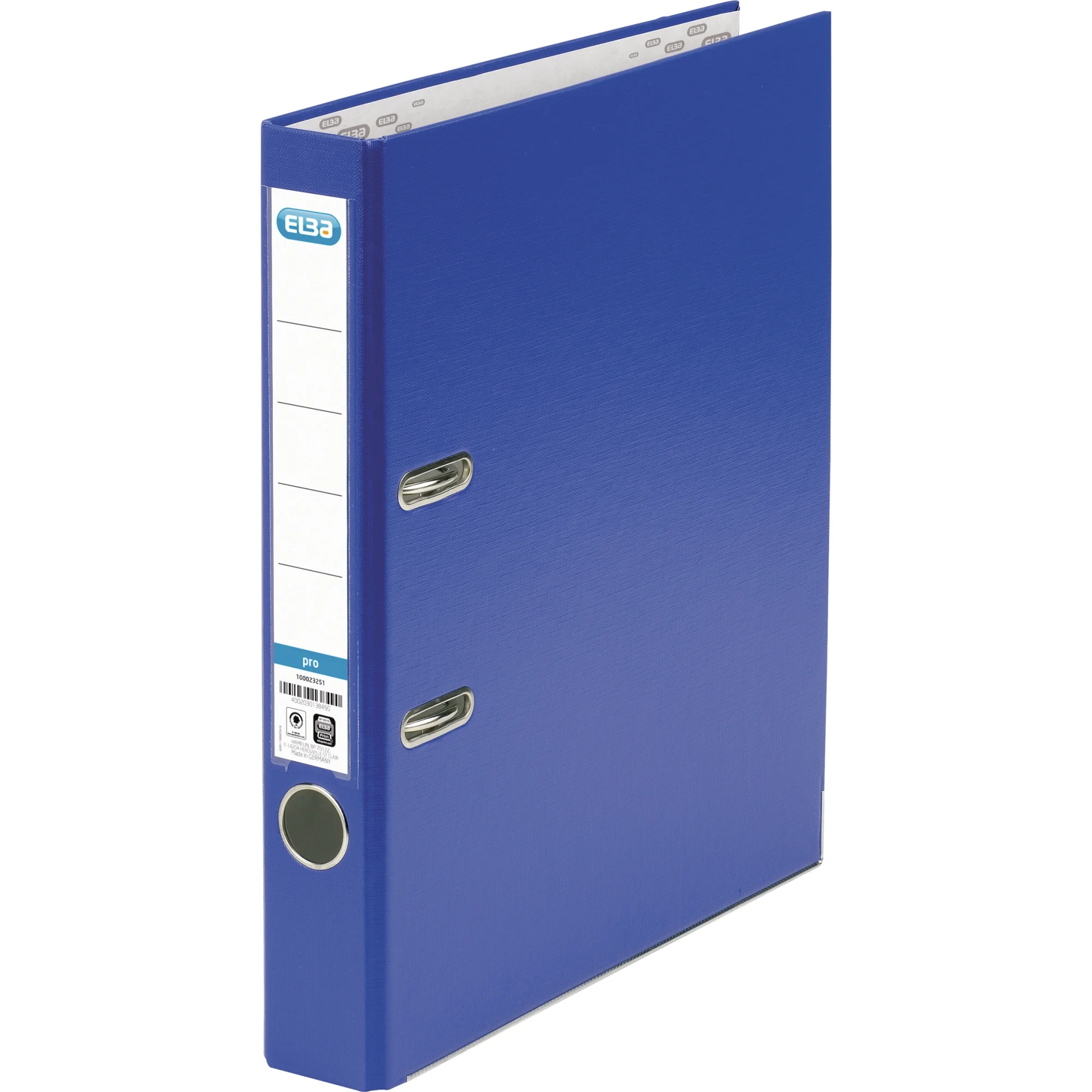 ELBA Ordner smart Pro PP/Papier, Rückenbreite: 50 mm, blau (EAN: 4002030138490)