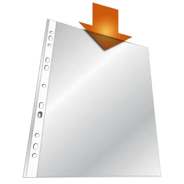 DURABLE PREMIUM Prospekthülle, DIN A4, PP, glasklar, 0,08 mm (EAN: 4005546215662)