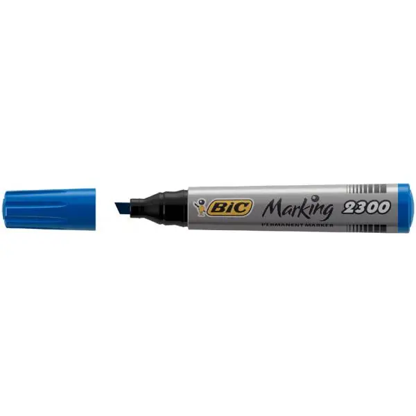 BIC Permanent-Marker Marking 2300 Ecolutions, blau (EAN: 3086129999743)