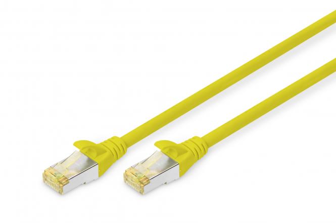 DIGITUS Patchkabel, Kat. 6A, S/FTP, 3,0 m, gelb (EAN: 4016032327479)