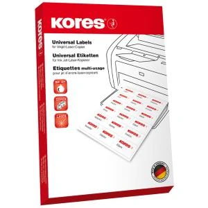 agipa Universal-Etiketten, 80 x 140 mm, weiß (EAN: 3270241140118)
