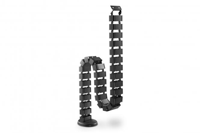 DIGITUS Kabelmanagement Kabelschlange, Farbe: schwarz (EAN: 4016032463313)