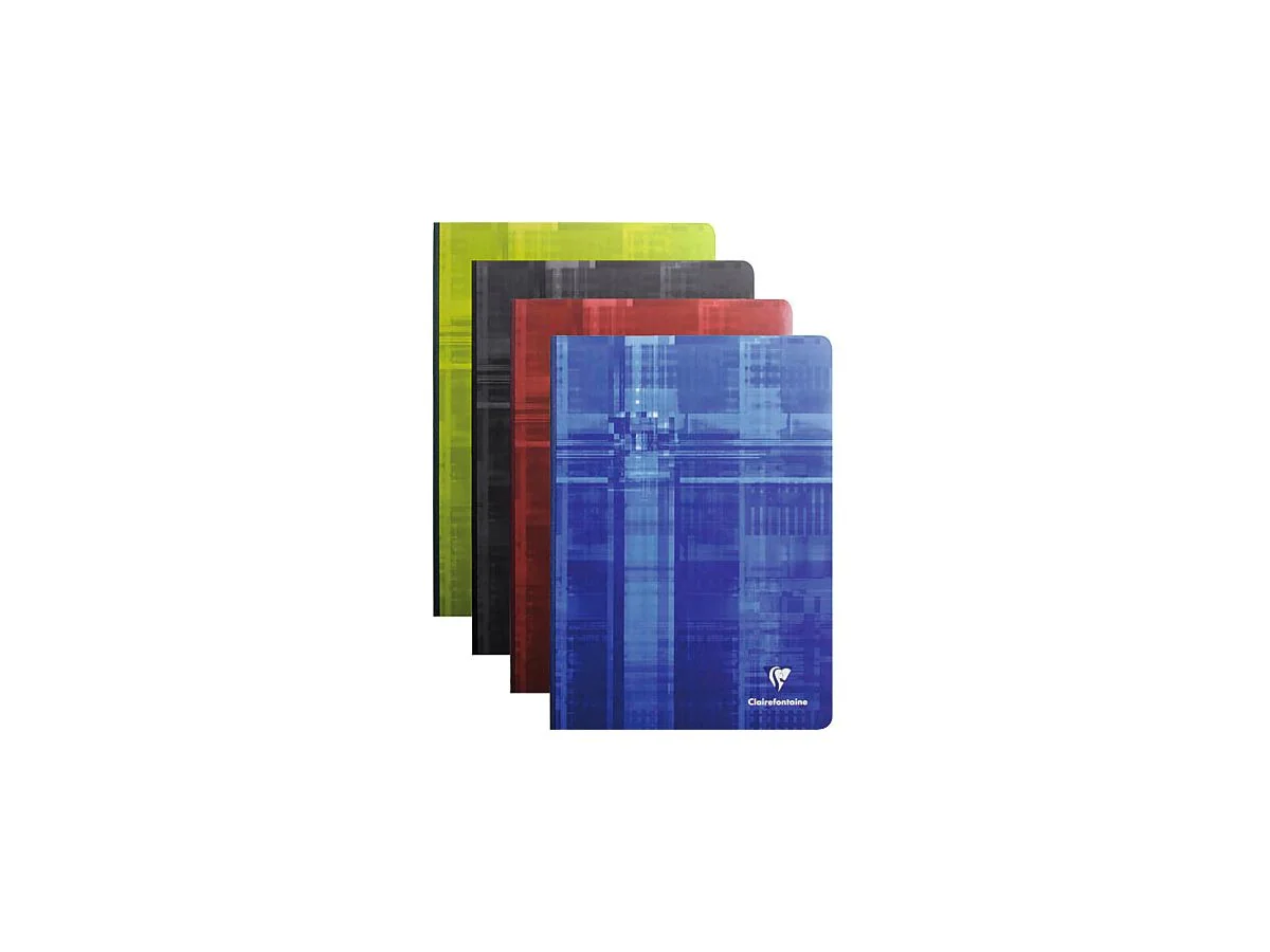Clairefontaine Heft, broschiert, 170 x 220 mm, 192 Seiten, 5/5, couleurs assorties (EAN: 3329680974201)
