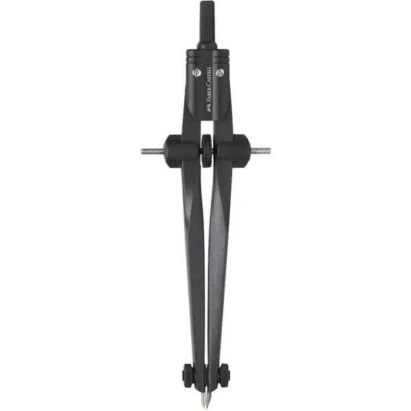 FABER-CASTELL Schnellverstellzirkel STREAM, schwarz (EAN: 4005401745303)