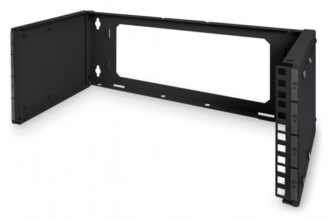 DIGITUS 19" Universal-Wandgestell, 4 HE, schwarz (RAL 9005) (EAN: 4016032250371)