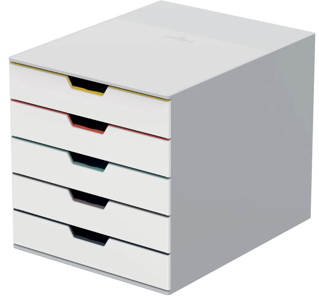 DURABLE Schubladenbox VARICOLOR MIX 5, mit 5 Schubladen (EAN: 4005546993263)