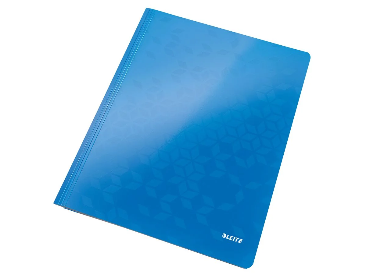LEITZ Schnellhefter WOW, DIN A4, Karton, blau metallic (EAN: 4002432395064)