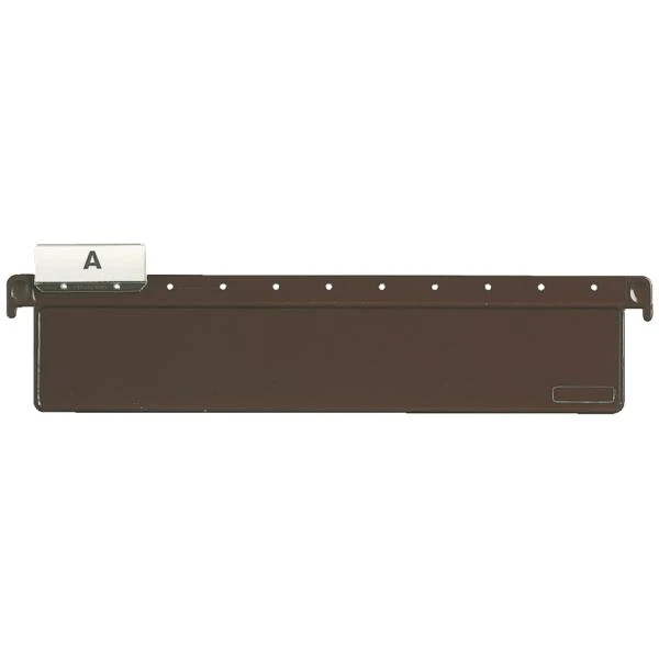 LEITZ Hänge-Leitkarte für SERIE 18 Hängeregistratur, braun (EAN: 4002432303205)