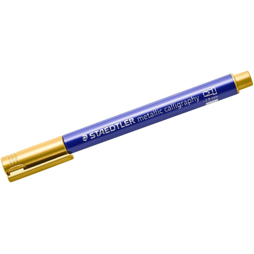 STAEDTLER Permanent-Marker metallic calligraphy, gold (EAN: 4007817076163)