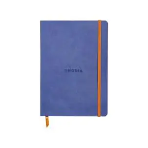 RHODIA Notizbuch RHODIARAMA, DIN A6, liniert, saphirblau (EAN: 3037921173084)