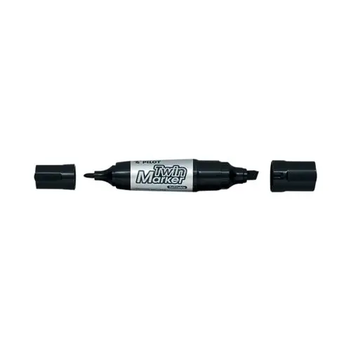 PILOT Permanent-Marker Twin Marker Jumbo, schwarz (EAN: 4902505324550)