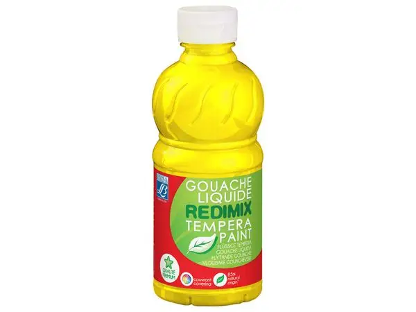 LEFRANC BOURGEOIS Gouachefarbe 250 ml, primärgelb (EAN: 3013648075214)