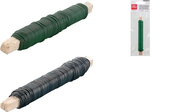 KNORR prandell Wickeldraht, 100 g, moosgrün (EAN: 4011643021761)
