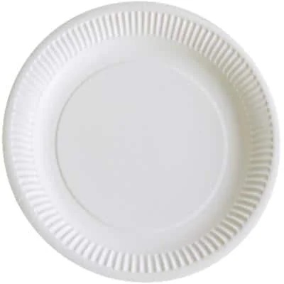 STARPAK Papp-Teller, rund, 230 mm, weiß, 100er (EAN: 4250065900203)