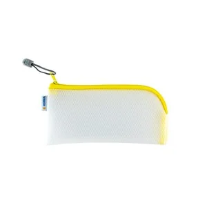 HERMA Reißverschlusstasche "Mesh Bags", 230 x 110 mm, gelb (EAN: 4008705200059)
