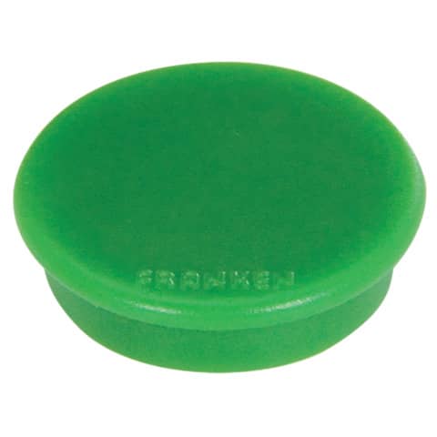 FRANKEN Haftmagnet, Haftkraft: 1,5 kg, Durchm. 38 mm, grün (EAN: 4016946052399)