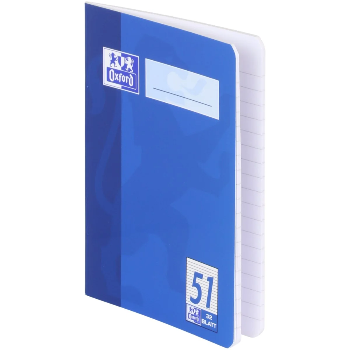 Oxford Oktavheft DIN A6, liniert, 90 g/qm, 32 Blatt, farbig sortiert (EAN: 4006144921726)