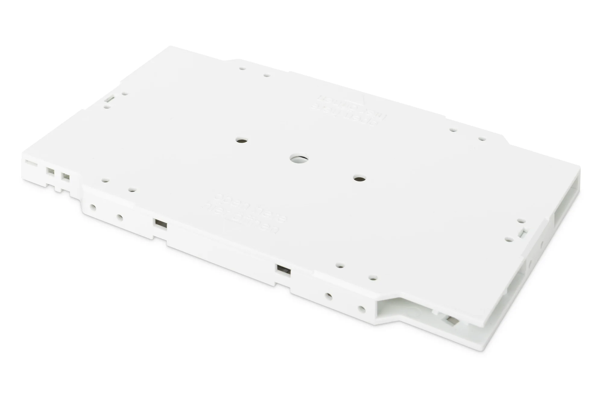 DIGITUS LWL Spleißkassette, für 12 Fasern, unbestückt, weiß (EAN: 4016032501329)