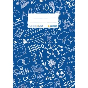 HERMA Heftschoner "Schoolydoo", DIN A5, aus PP, blau (EAN: 4008705194150)