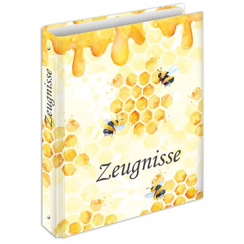 RNK Verlag Zeugnisringbuch "Honey", DIN A4 (EAN: 4002871468190)