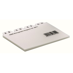 HAN Karteiregister A-Z, PP, A7 quer, transluzent, 12-teilig (EAN: 4012473987104)