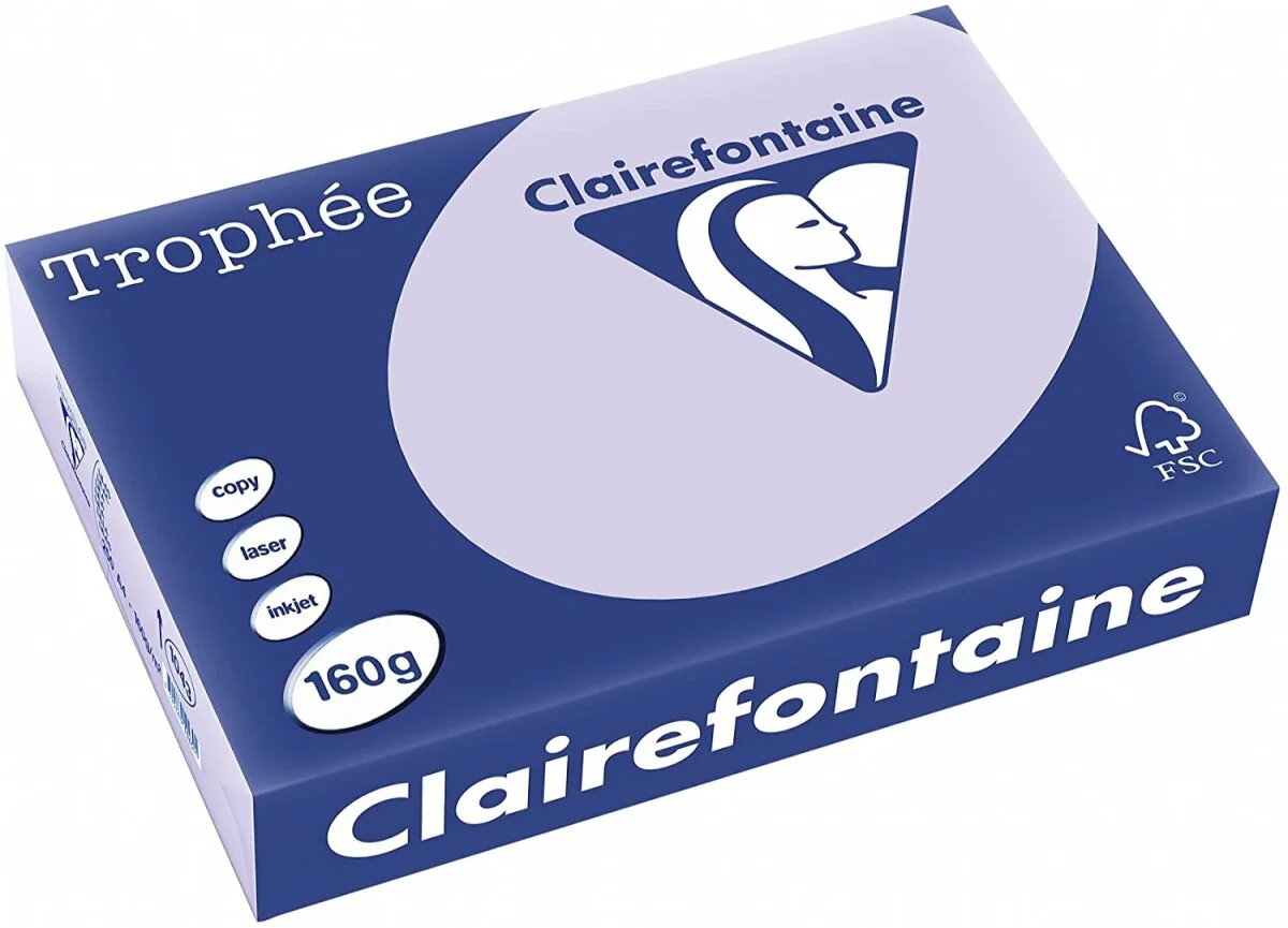 Clairefontaine Multifunktionspapier Trophée, A4, lila (EAN: 3329680104301)