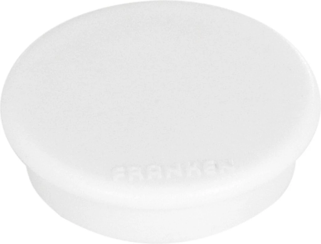 FRANKEN Haftmagnet, Haftkraft: 0,1 kg, Durchm. 13 mm, weiß (EAN: 4016946051712)