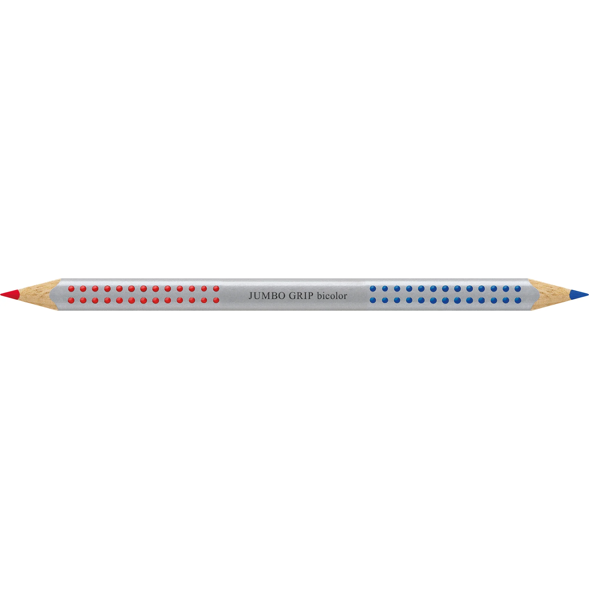 FABER-CASTELL Silbentrennstift Jumbo GRIP bicolor, rot/blau (EAN: 4005401109105)