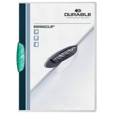 DURABLE Klemmhefter SWINGCLIP, DIN A4, Clip petrol (EAN: 4005546208831)