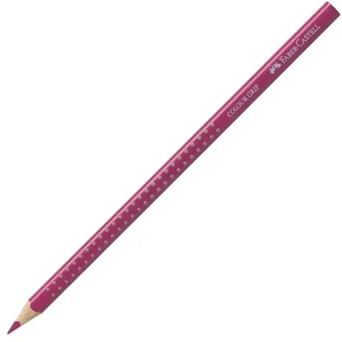 FABER-CASTELL Dreikant-Buntstift Colour GRIP, magenta (EAN: 4005401124252)