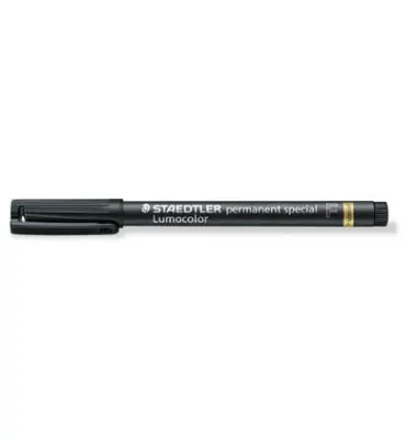 STAEDTLER Lumocolor Permanent-Marker special 319F, schwarz (EAN: 4007817319079)