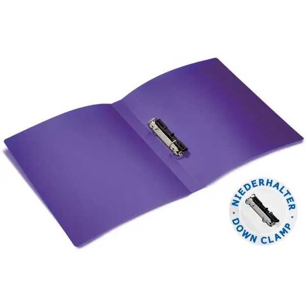 HERMA Ringbuch, A4, 2-Ring-Mechanik, hellblau-transluzent (EAN: 4008705191654)