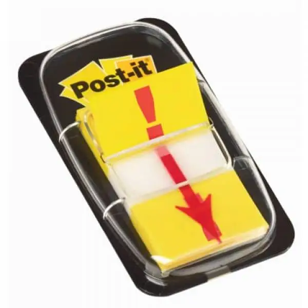 Post-it Haftmarker Index Symbol "Ausrufezeichen", gelb (EAN: 0021200718953)