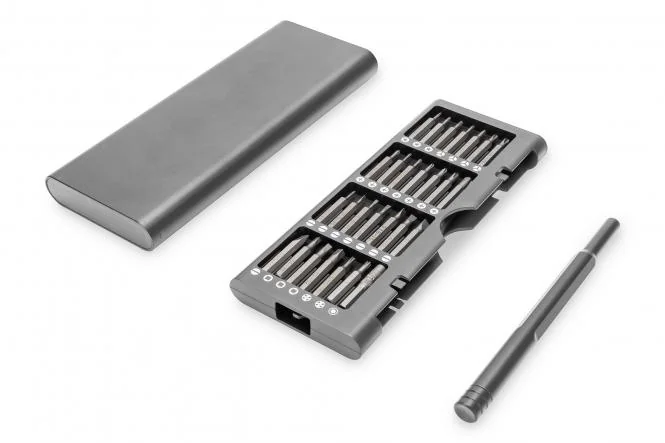 DIGITUS Feinmechaniker Schraubendreher-Set, 57-teilig (EAN: 4016032486350)