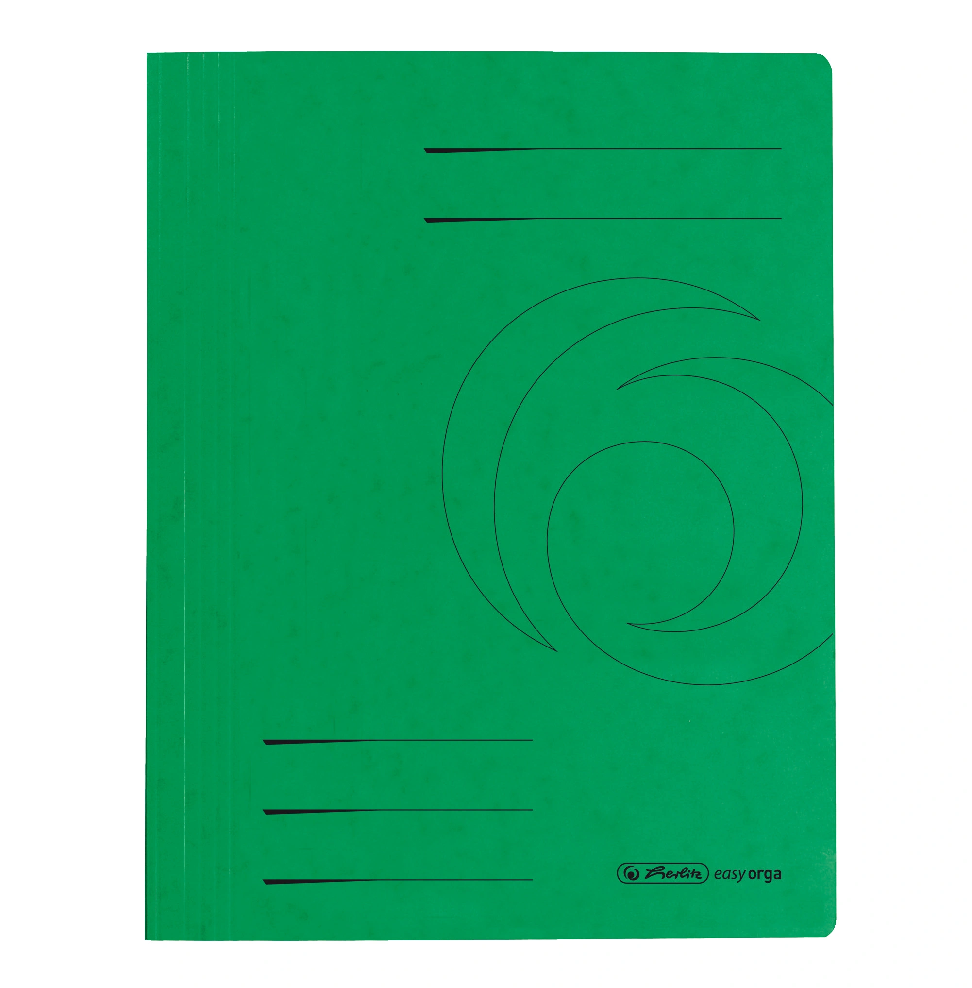 herlitz Schnellhefter easyorga, A4, Karton, grün (EAN: 4008110399539)