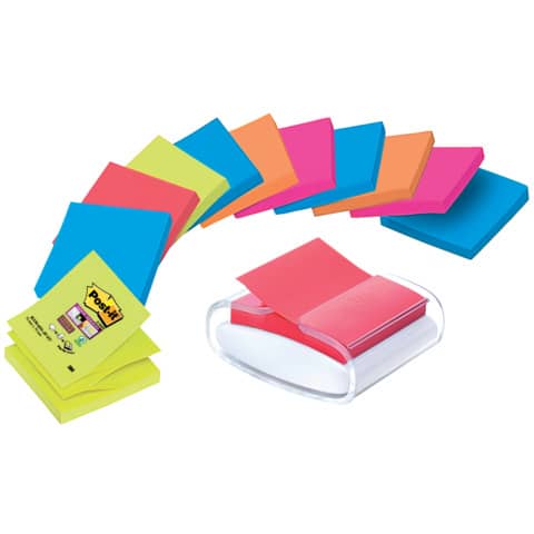 Post-it Z-Notes Spender PRO, weiß, bestückt (EAN: 4891203054398)