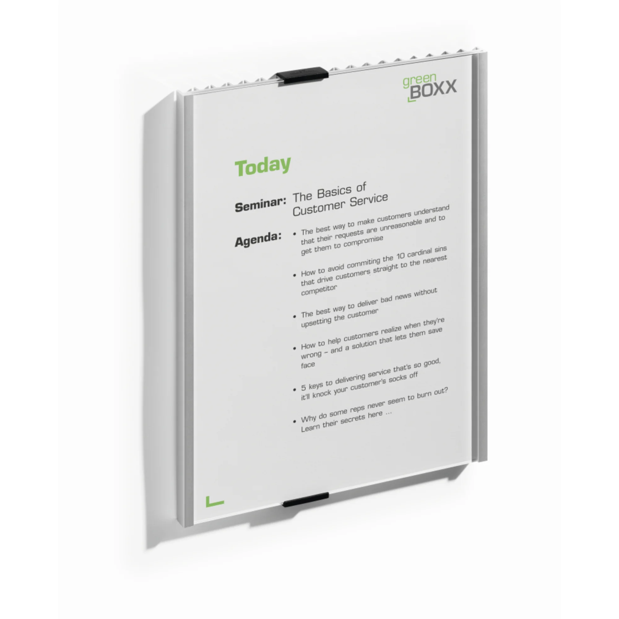 DURABLE Türschild INFO SIGN, (B)210 x (H)297 mm (EAN: 4005546400082)