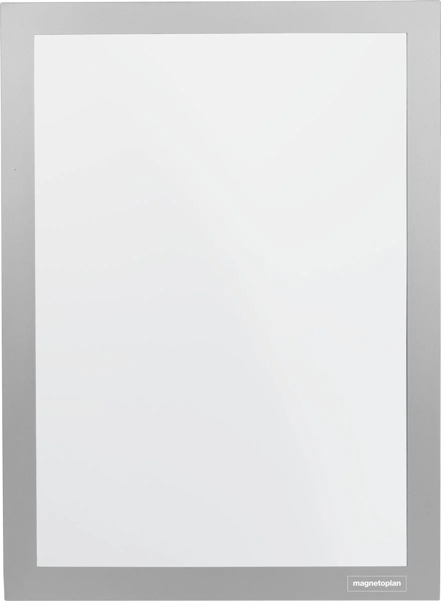 magnetoplan Magnetrahmen magnetofix, DIN A6, silber (EAN: 4013695065151)
