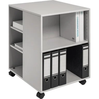DURABLE Bürowagen "74/59" offen, 6 Böden, grau (EAN: 4005546988047)