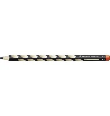STABILO Dreikant-Buntstift EASYcolors R, schwarz (EAN: 4006381398657)
