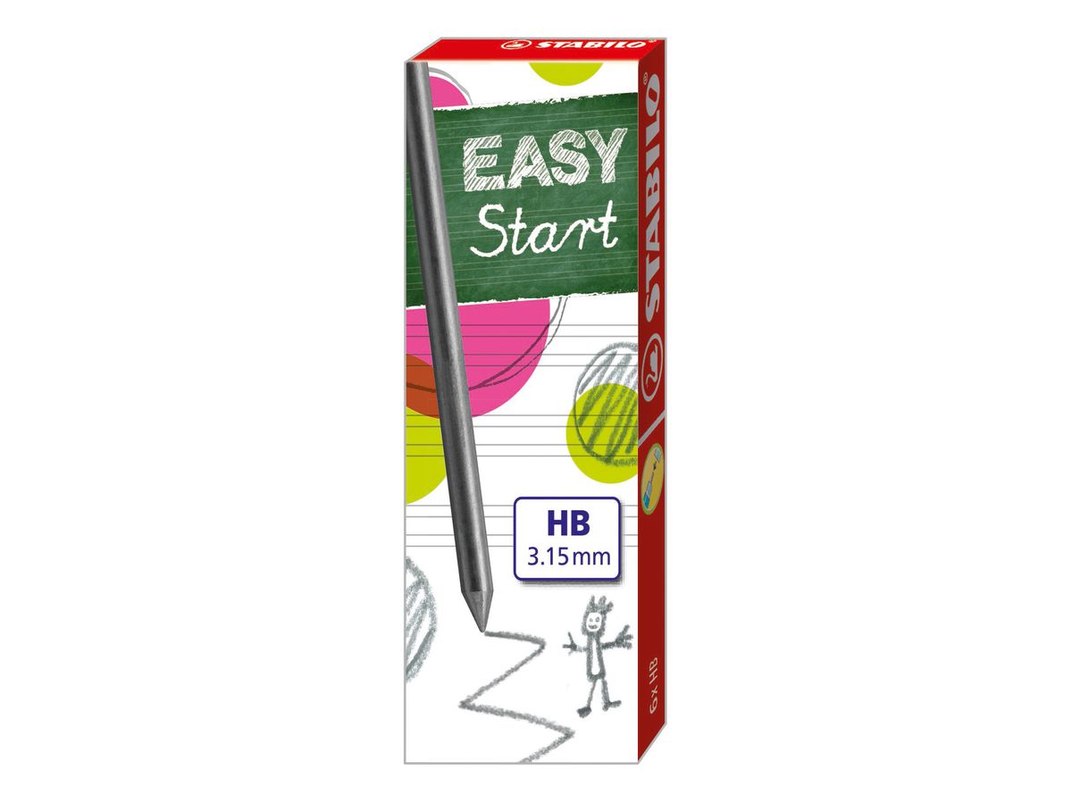 STABILO Bleistiftminen für EASYergo 3.15, Härtegrad: HB (EAN: 4006381381154)