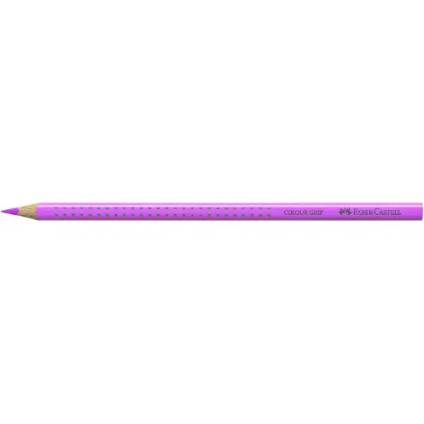FABER-CASTELL Dreikant-Buntstift Colour GRIP, flamingopink (EAN: 4005401124191)