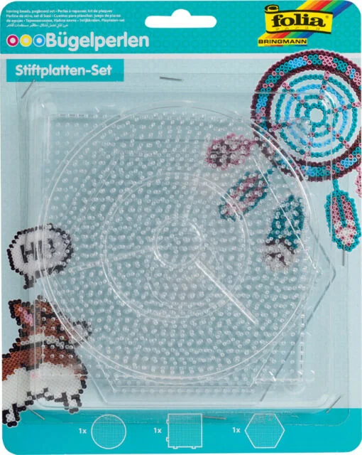 folia Bügelperlen Stiftplatten BASIC GROSS, sortiert (EAN: 4001868099805)