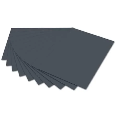 folia Fotokarton, DIN A4, 300 g/qm, anthrazit (EAN: 4001868614886)