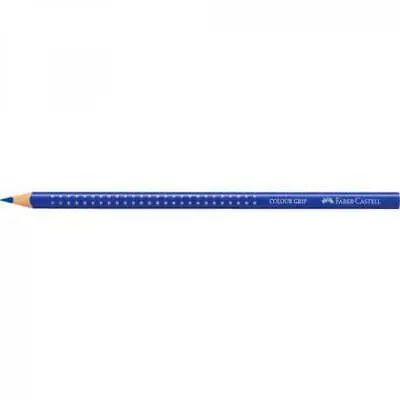 FABER-CASTELL Dreikant-Buntstift Colour GRIP, königsblau (EAN: 4005401124597)