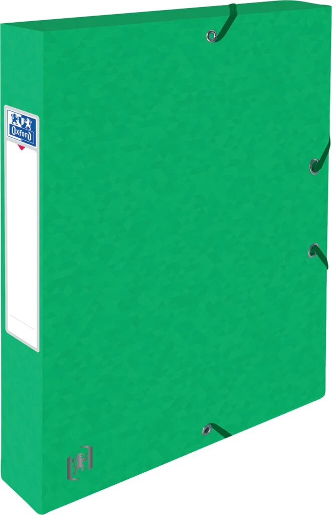 Oxford Sammelbox Top File+, 40 mm, DIN A4, grün (EAN: 3045050392245)
