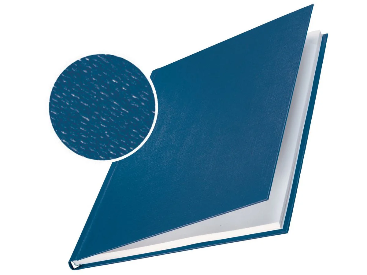 LEITZ Buchbindemappe impressBind, A4, 21 mm, blau, Hard (EAN: 4002432373581)